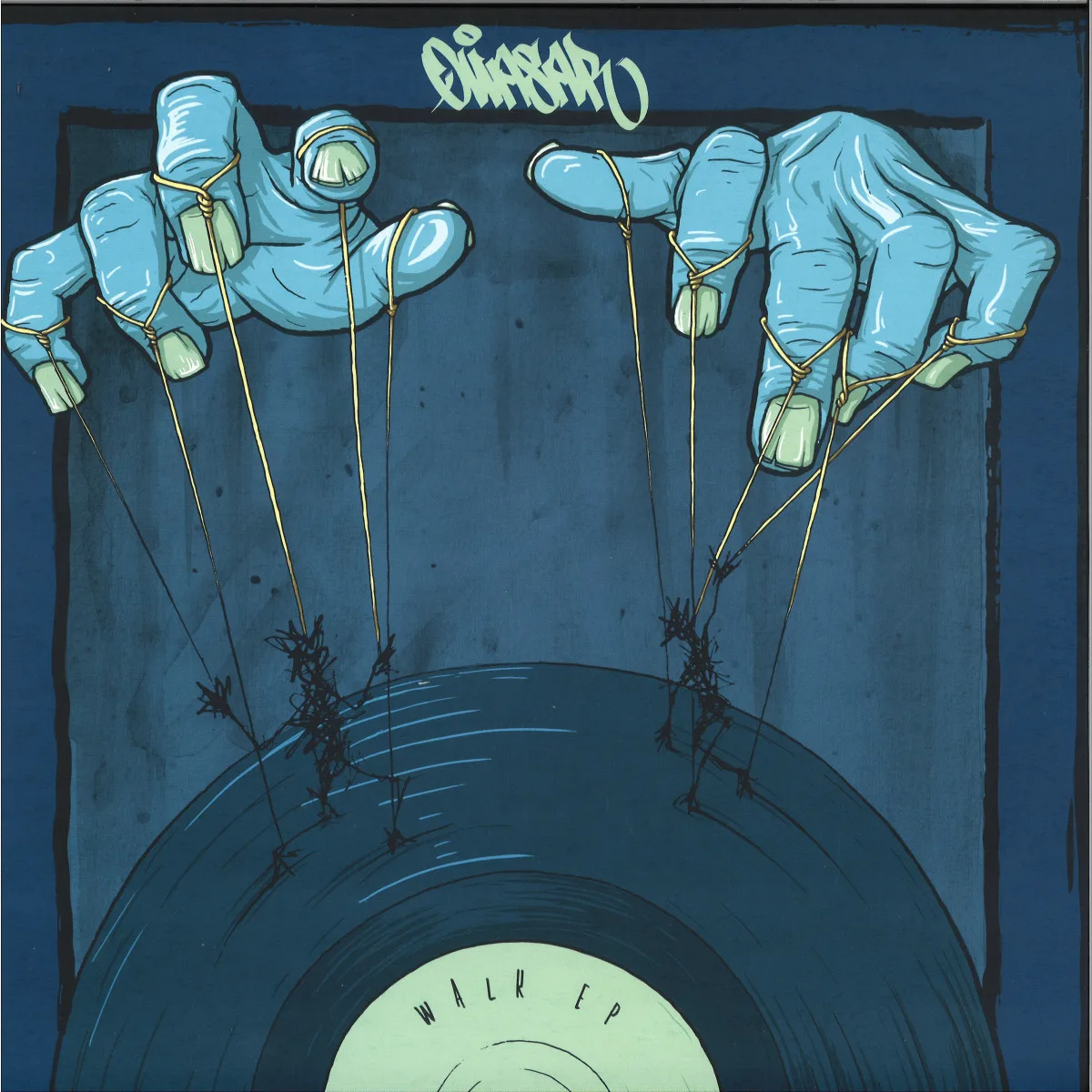 Back cover — Quasar — Walk EP