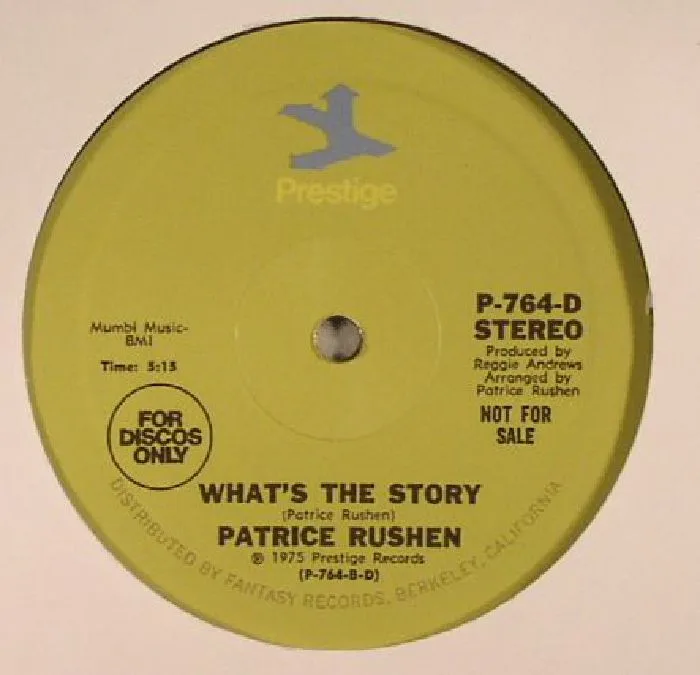 Обратная сторона обложки — Patrice RUSHEN — Kickin Back (reissue)