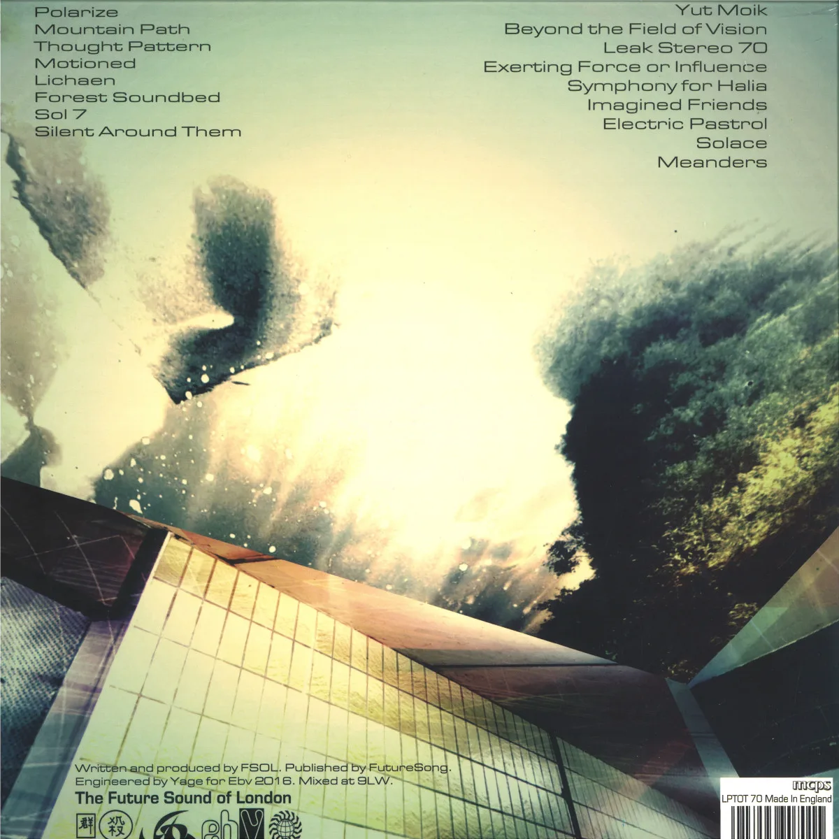 Back cover — The Future Sound Of London — Environment – Volume Six