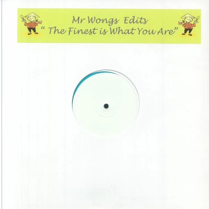 Лицевая сторона обложки — MR WONG — The Finest This Is What You Are