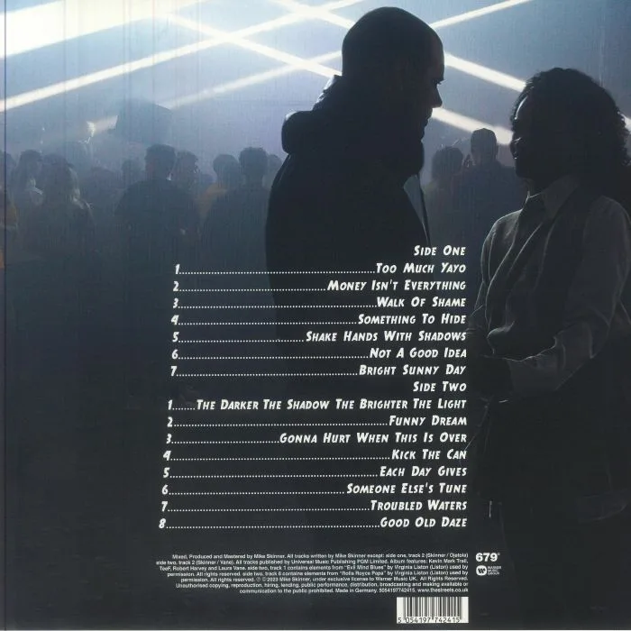 Back cover — The STREETS — The Darker The Shadow The Brighter The Light (Alternate Artwork 'Daylight' Edition)