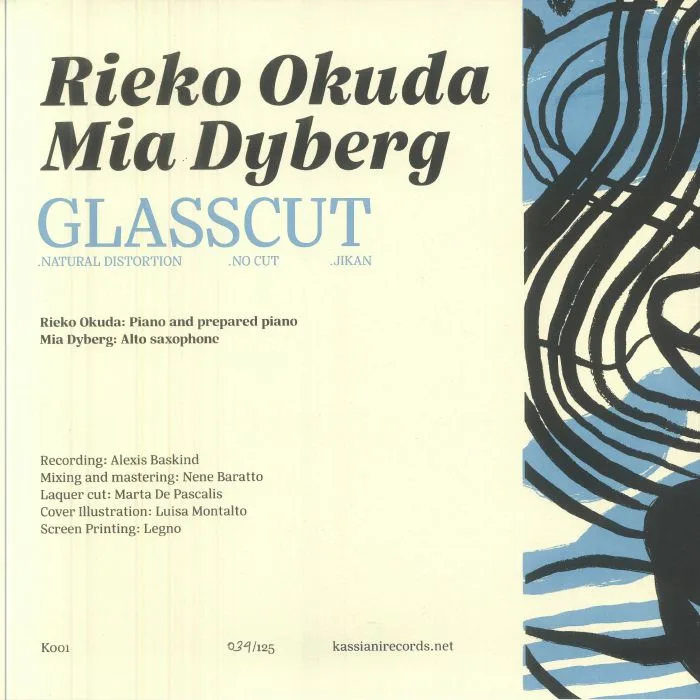 Back cover — Rieko OKUDA / MIA DYBERG — Glasscut