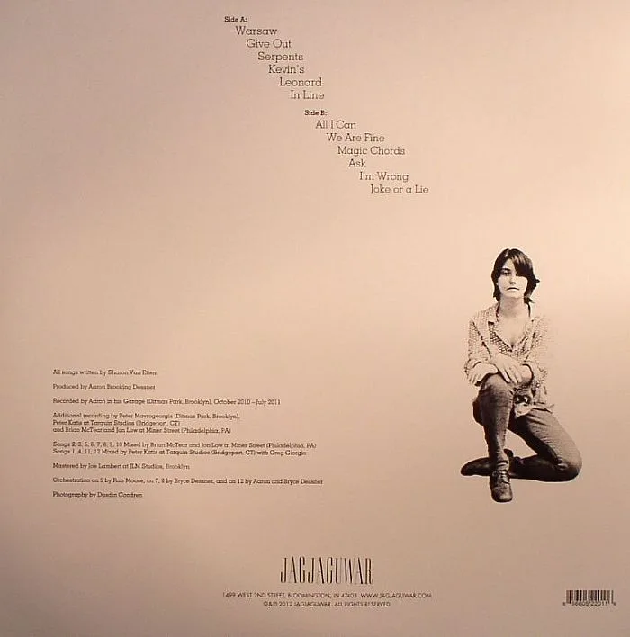 Обратная сторона обложки — Sharon VAN ETTEN — Tramp