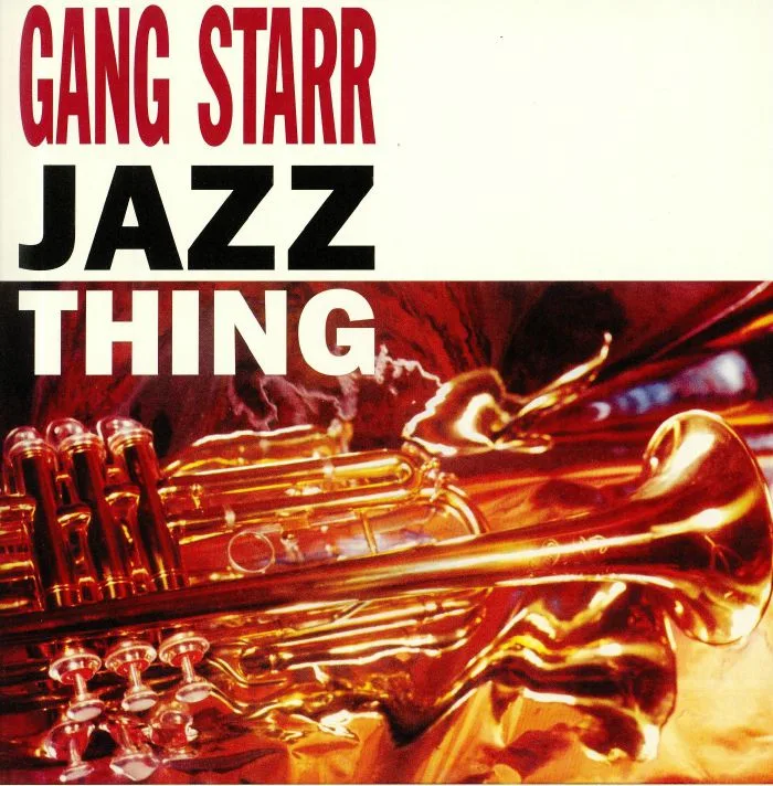 Лицевая сторона обложки — GANG STARR — Jazz Thing (reissue)