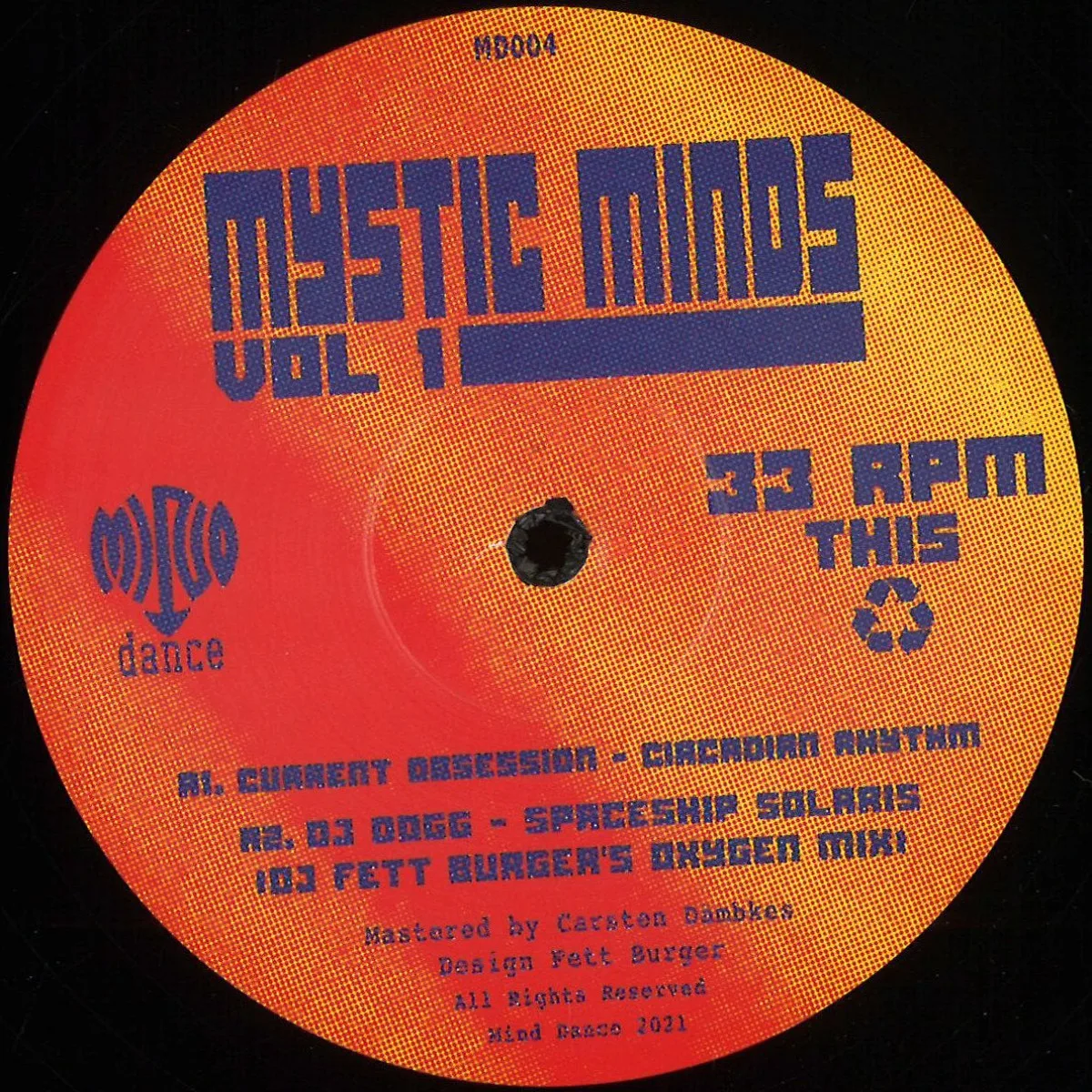 Front cover — Various — Mystic Minds Vol. 1