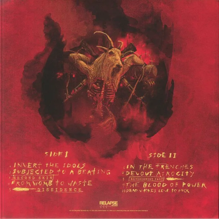 Обратная сторона обложки — DYING FETUS — Reign Supreme