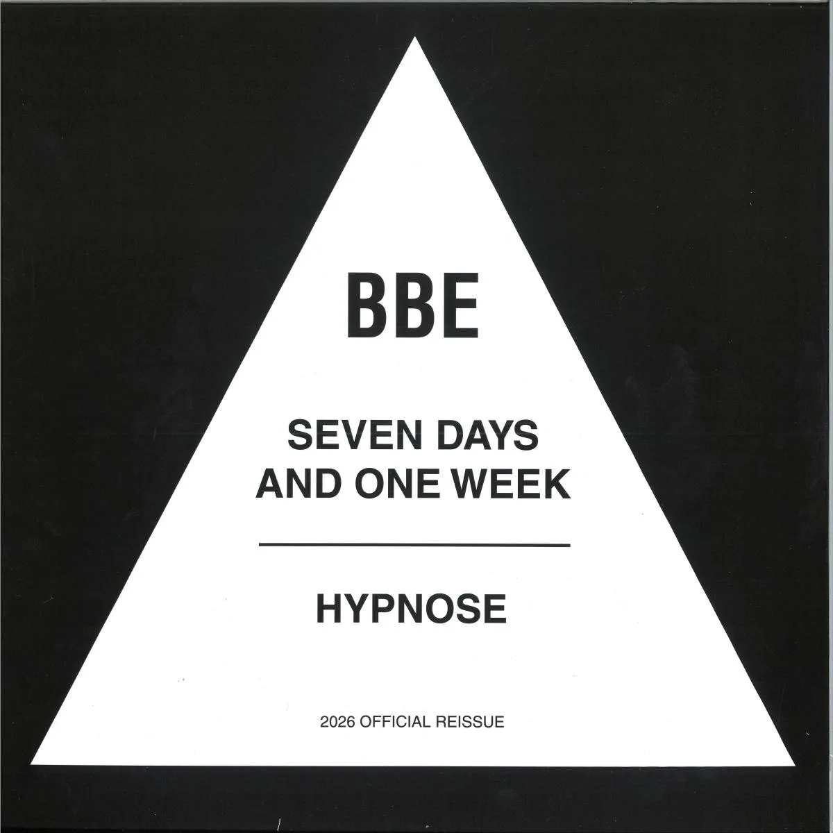Обратная сторона обложки — BBE — Seven Days and One Week