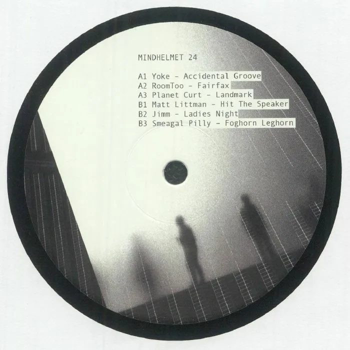 Back cover — YOKE / ROOMTOO / PLANET CURT / MATT LITTMAN / JIMM / SMEAGAL PILLY — Mindhelmet 24 (B-STOCK)