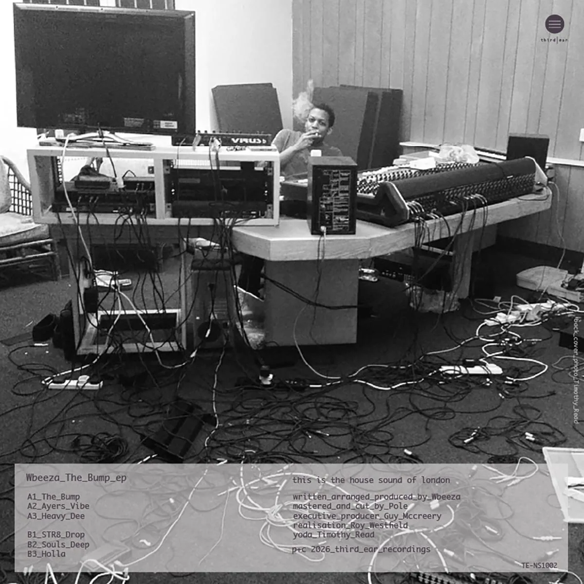 Back cover — WBEEZA — The Bump EP