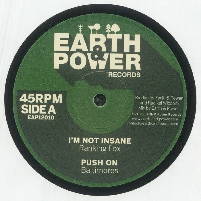 RANKING FOX / BALTIMORES / EARTH & POWER meets RADIKAL WIZZDOM — I'm Not Insane