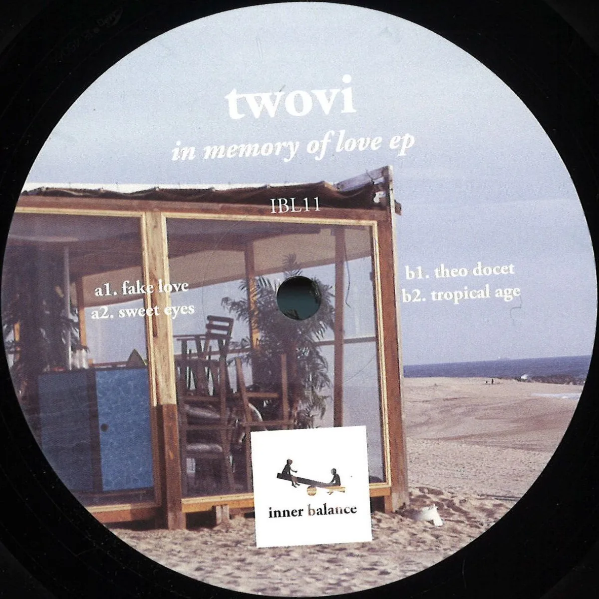 Лицевая сторона обложки — Twovi — In Memory Of Love EP