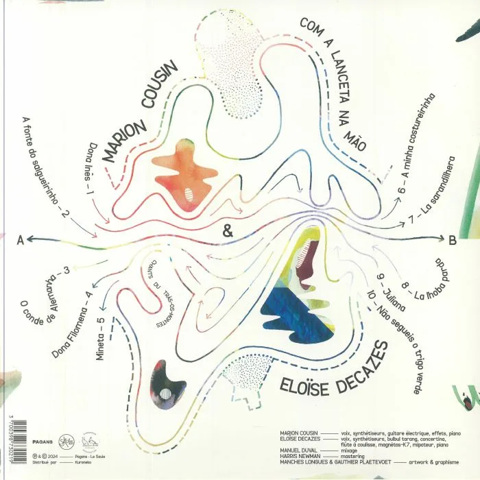 Back cover — Marion COUSIN / ELOISE DECAZES — Com A Lanceta Na Mao