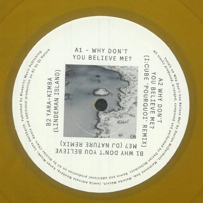 Обратная сторона обложки — Declan McDERMOTT — Why Don't You Believe Me? EP (reissue)
