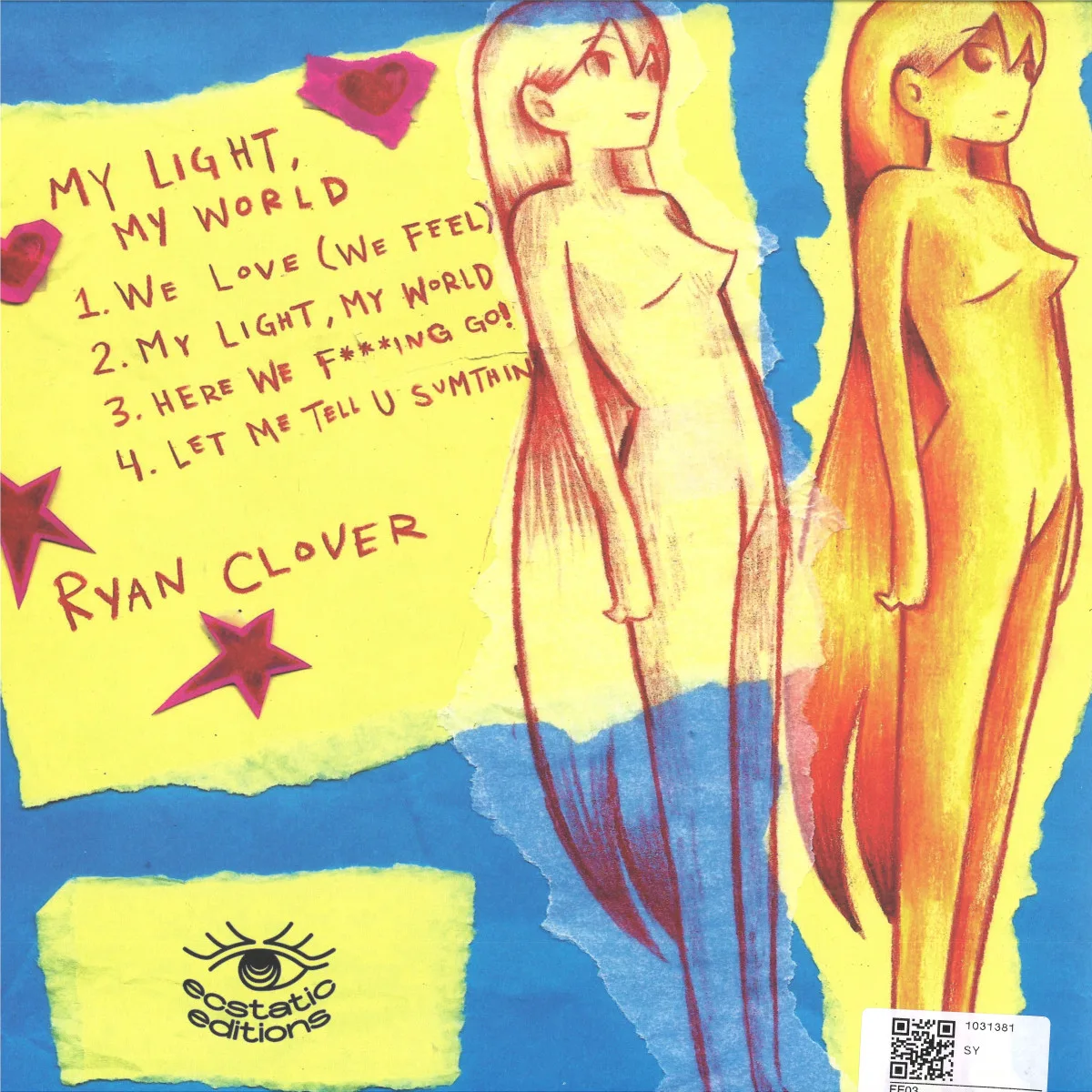 Back cover — Ryan Clover — My Light, My World