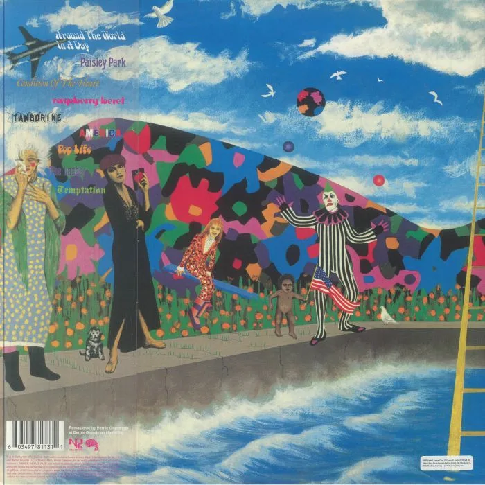 Back cover — PRINCE & THE REVOLUTION — Around The World In A Day (40th Anniversary Edition) (remastered)