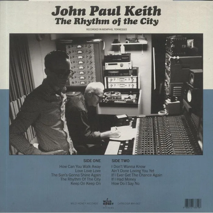 Обратная сторона обложки — John Paul KEITH — The Rhythm Of The City