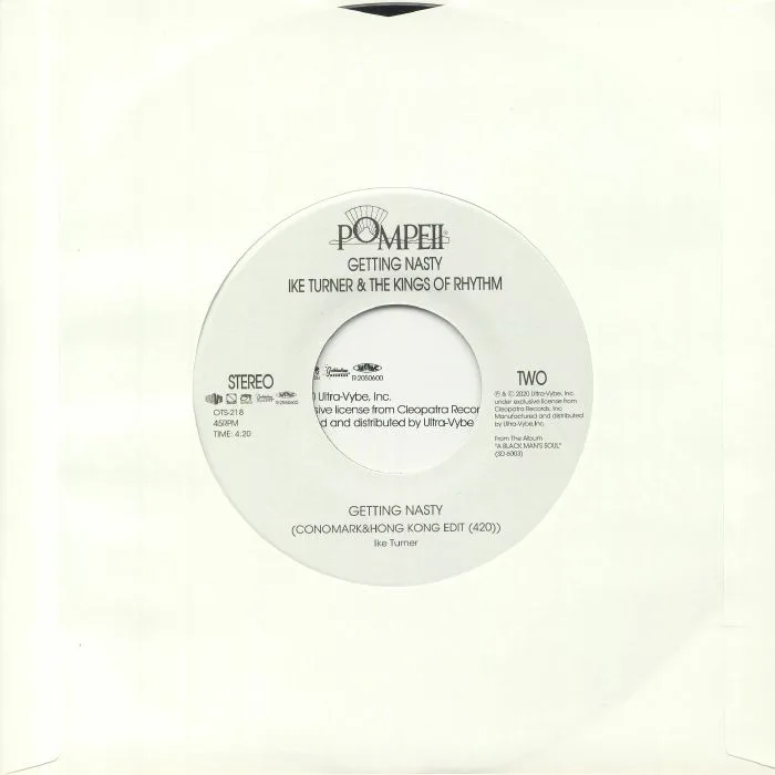 Back cover — Ike TURNER / THE KINGS OF RHYTHM — Getting Nasty