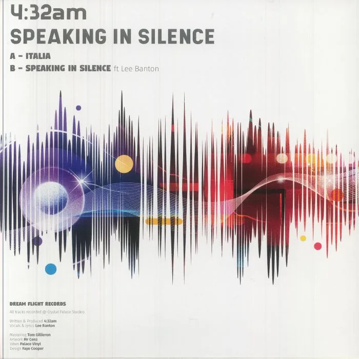 Обратная сторона обложки — 4:32AM — Speaking In Silence