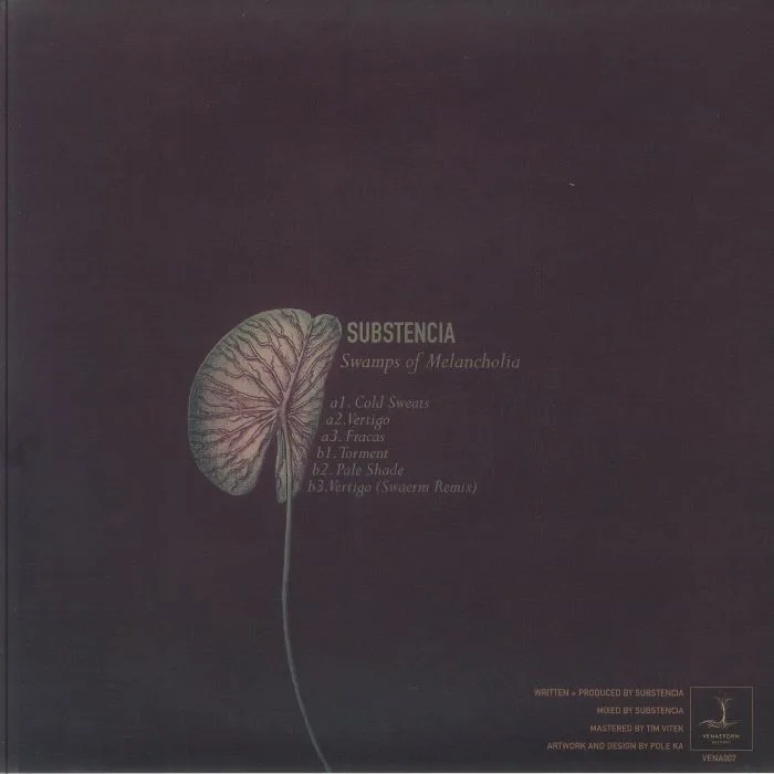 Back cover — SUBSTANCIA — Swamps of Melancholia