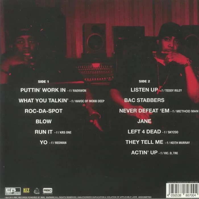 Обратная сторона обложки — EPMD — We Mean Business