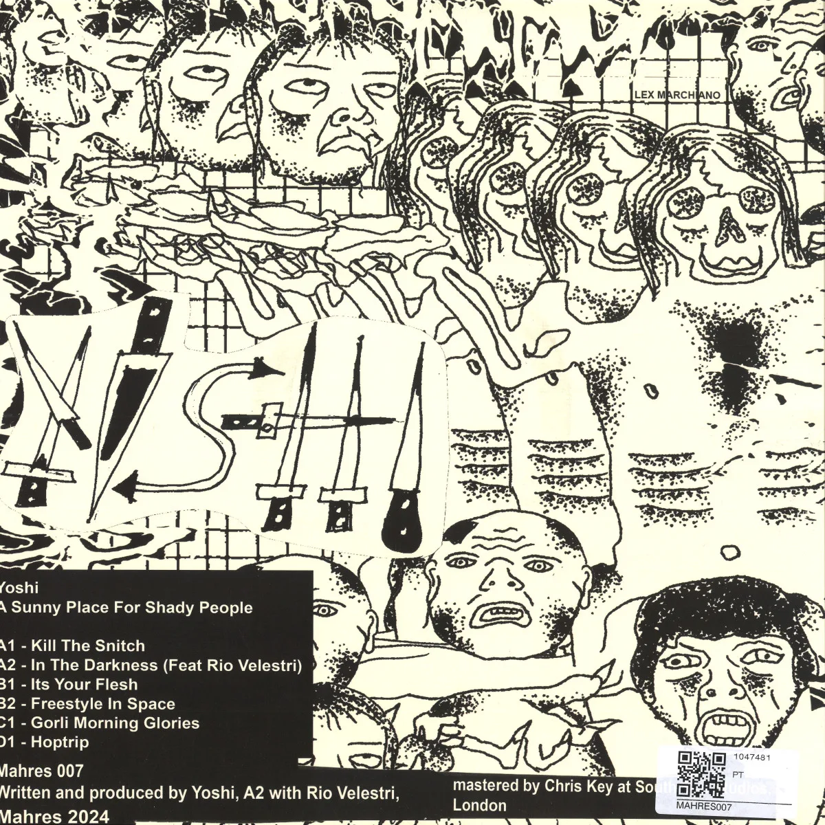 Back cover — Yoshi — A Sunny Place For Shady People