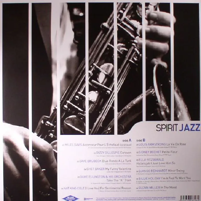 Обратная сторона обложки — VARIOUS — Spirit Of Jazz