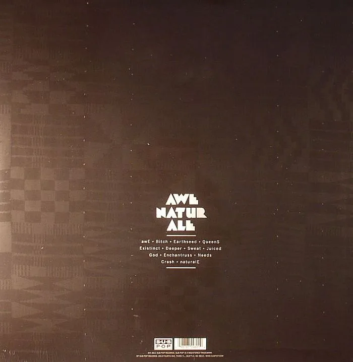 Back cover — THEESATISFACTION — Awe Naturale