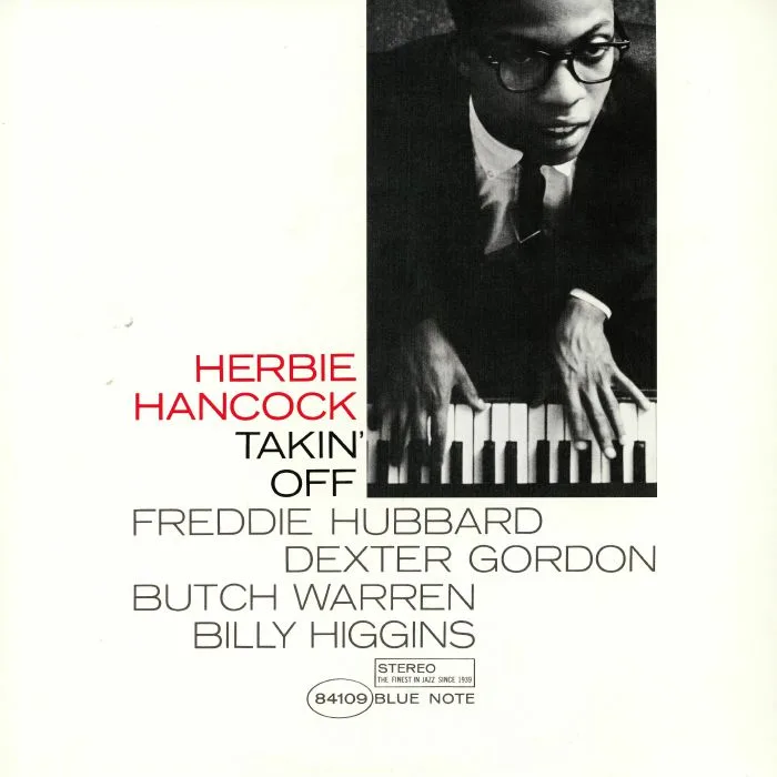 Лицевая сторона обложки — Herbie HANCOCK — Takin' Off (reissue)