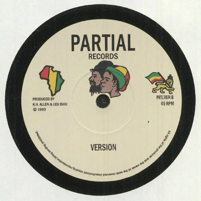 Back cover — DANNY RED — Jah Is Here