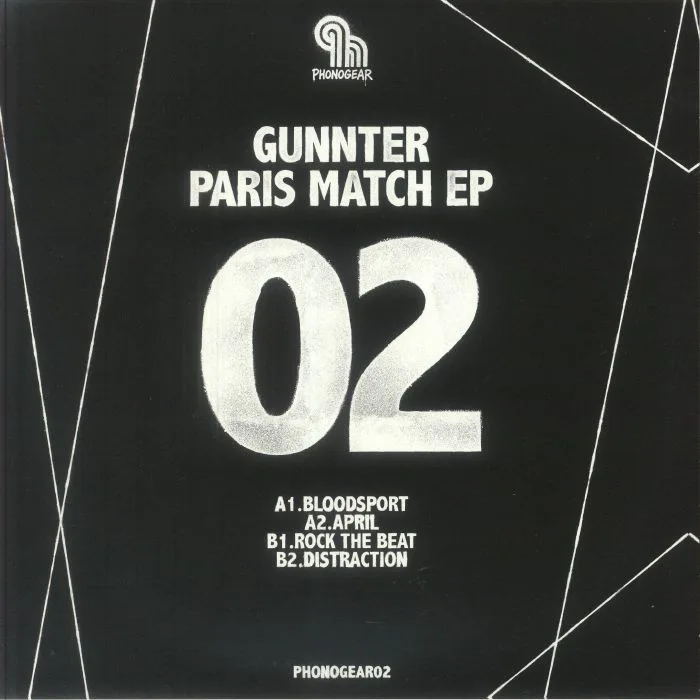 Лицевая сторона обложки — GUNNTER — Paris Match EP