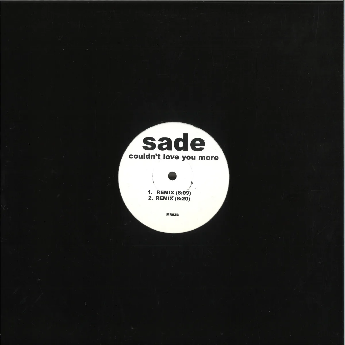 Back cover — Sade — Couldn't Love You More (Remixes)