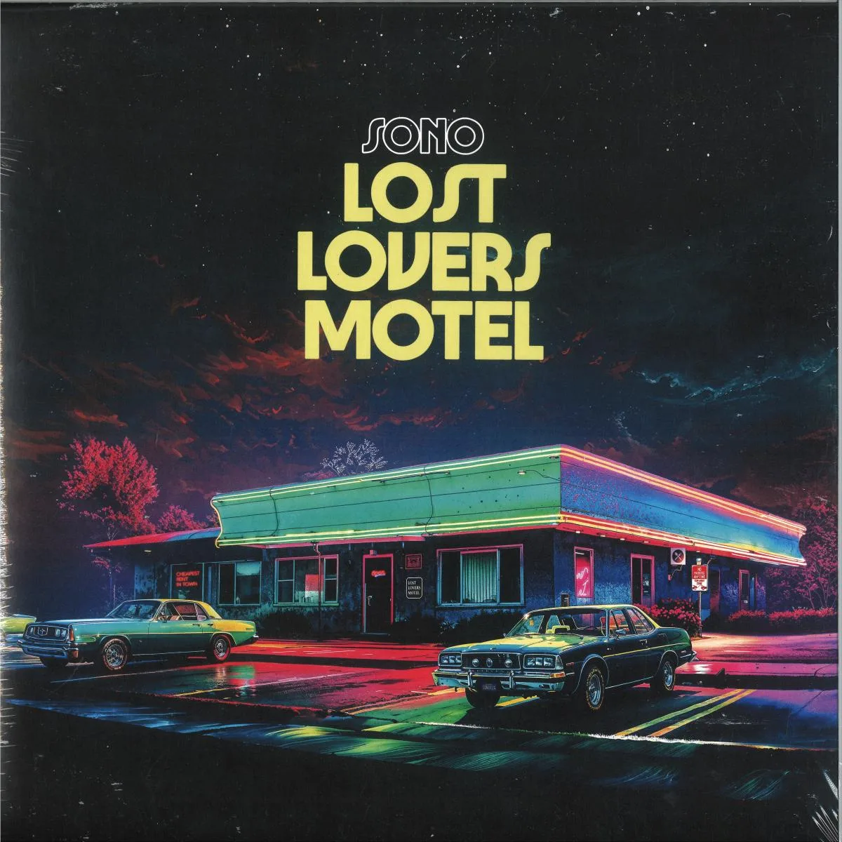 Обратная сторона обложки — Sono — Lost Lovers Motel LP