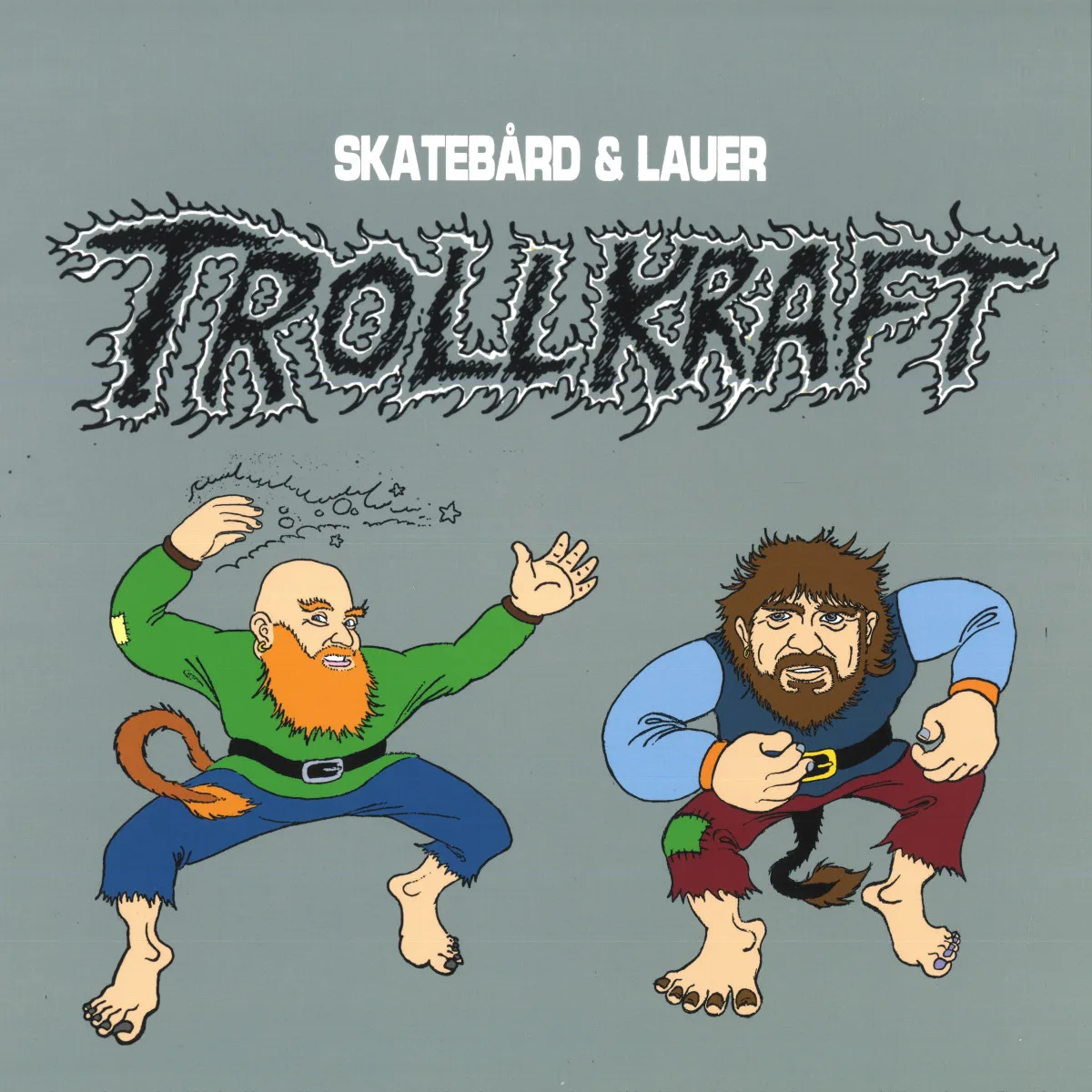 Лицевая сторона обложки — Skatebård&Lauer — TROLLKRAFT