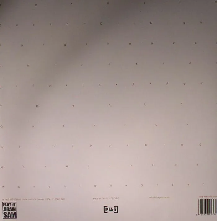 Back cover — EDITORS — In Dream