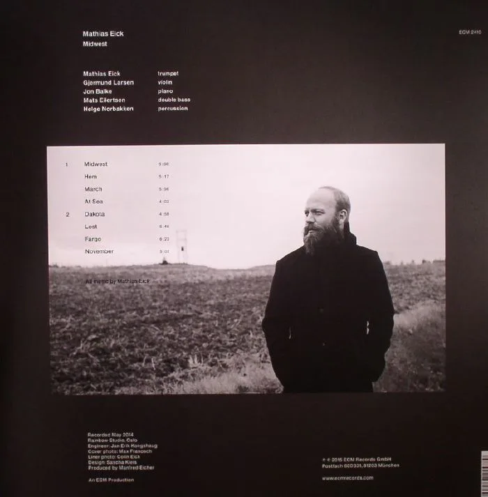 Back cover — Mathias EICK — Midwest