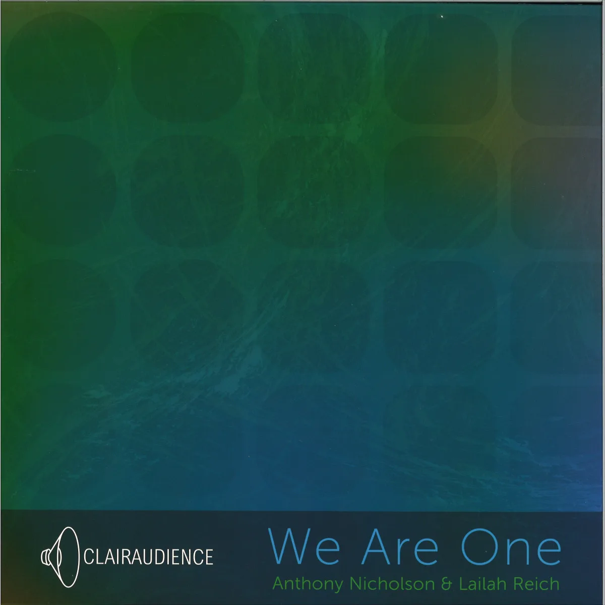 Back cover — Anthony Nicholson&Lailah Reich — We are One