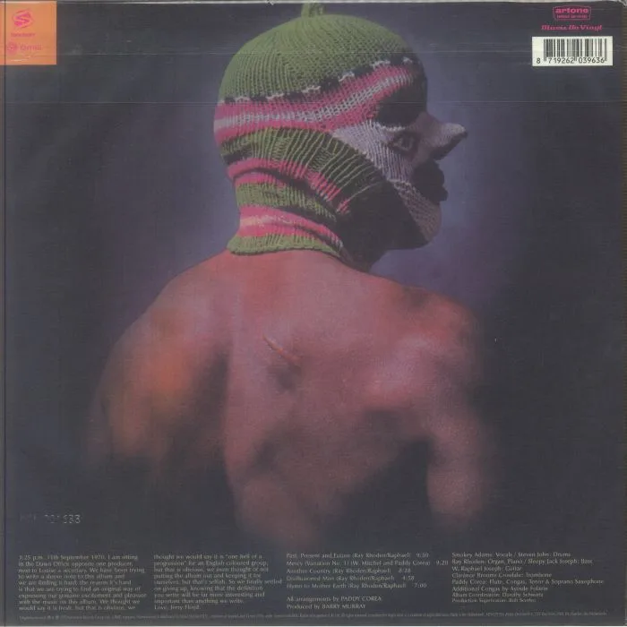 Back cover — DEMON FUZZ — Afreaka!