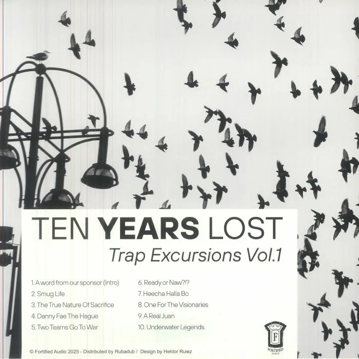 Обратная сторона обложки — TEN YEARS LOST — Trap Excursions Vol 1