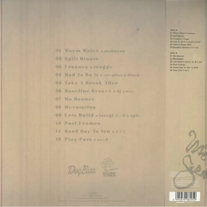 Back cover — BUDAMUNK — Movin' Scent