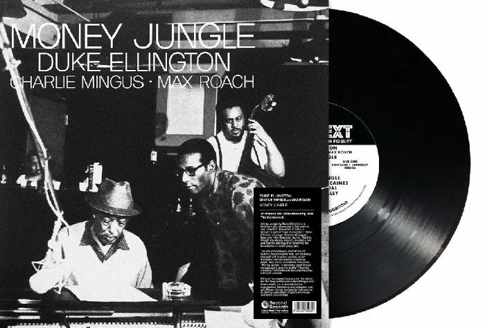 Front cover — Duke ELLINGTON / CHARLIE MINGUS / MAX ROACH — Money Jungle (reissue)