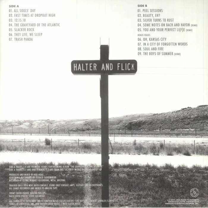 Back cover — The ATARIS — Silver Turns To Rust