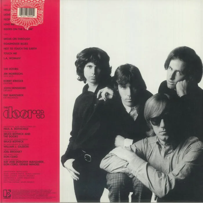 Back cover — The DOORS — Greatest Hits (Rhino Reserve) (Rocktober 2025)