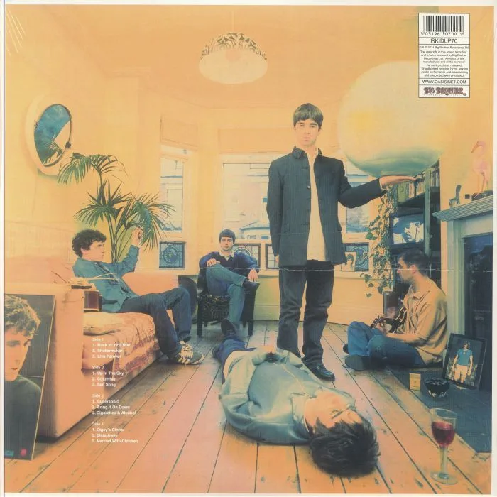 Back cover — OASIS — Definitely Maybe (remastered)