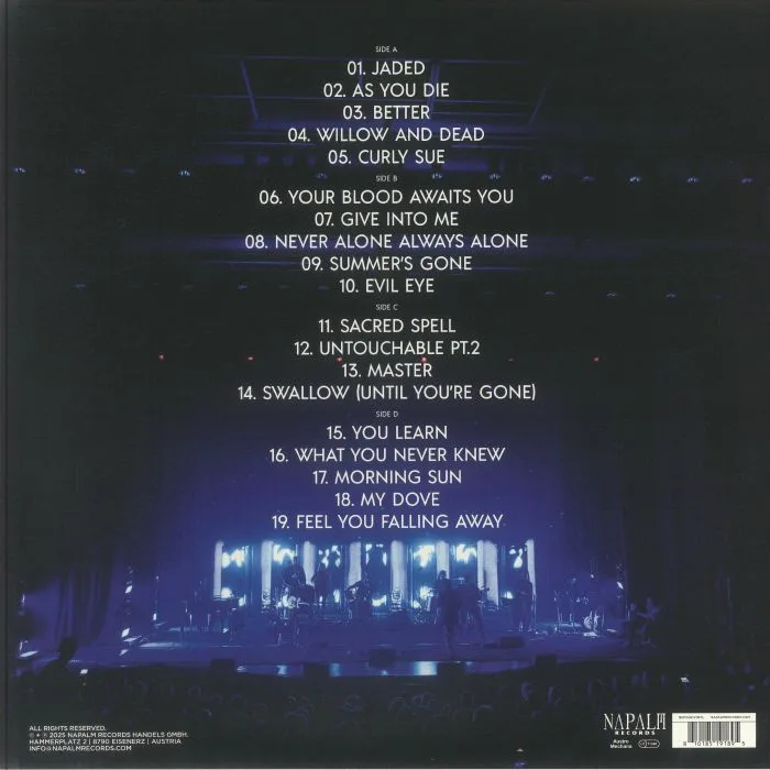 Back cover — TAKIDA — Boxroom Tour: Live At Tonhallen In Sundsvall