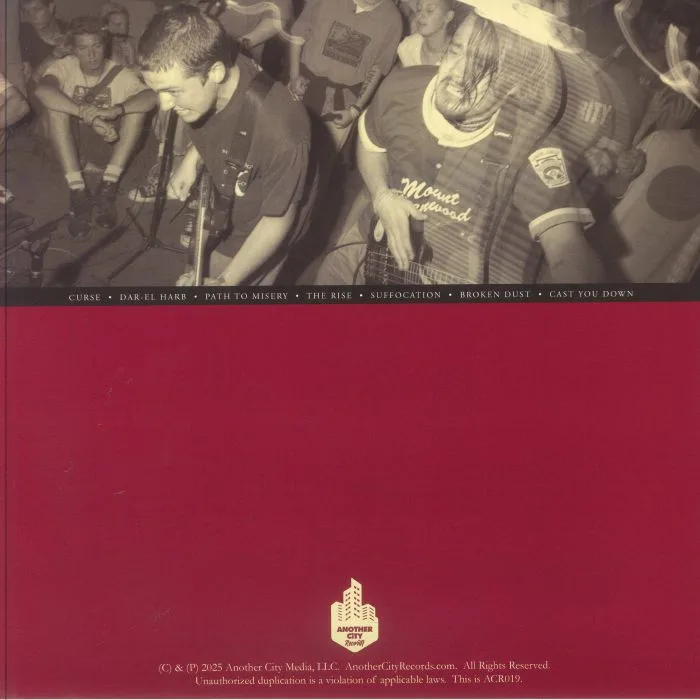 Обратная сторона обложки — RACETRAITOR — Burn The Idol Of The White Messiah (reissue)