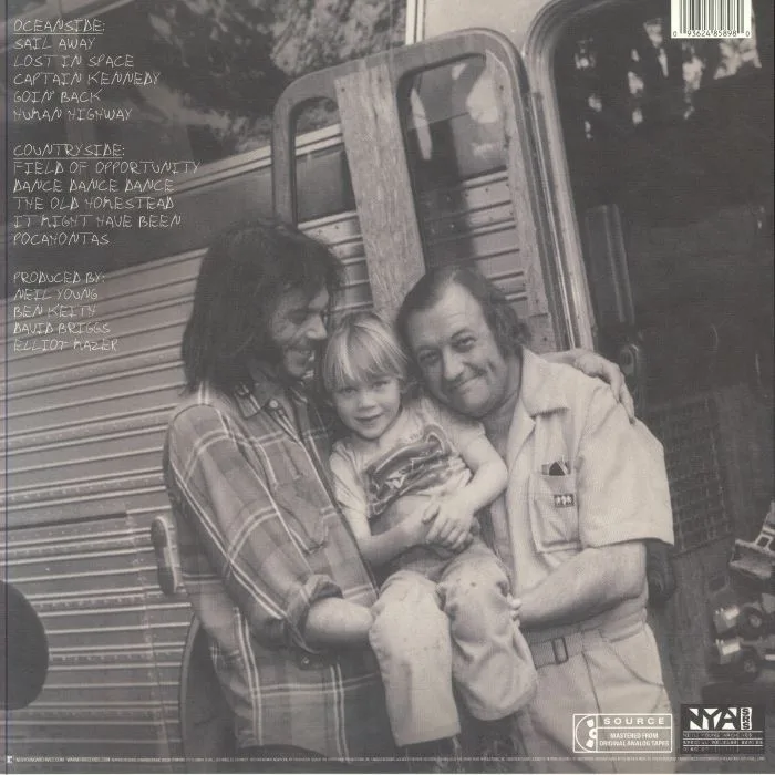 Обратная сторона обложки — Neil YOUNG — Oceanside Countryside