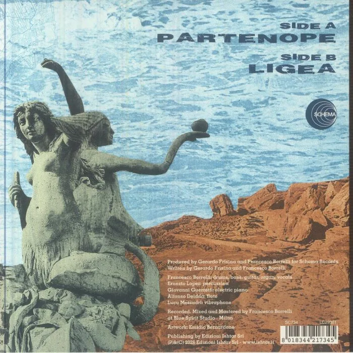 Back cover — Gerardo FRISINA / FRANCESCO BORRELLI — Meridio