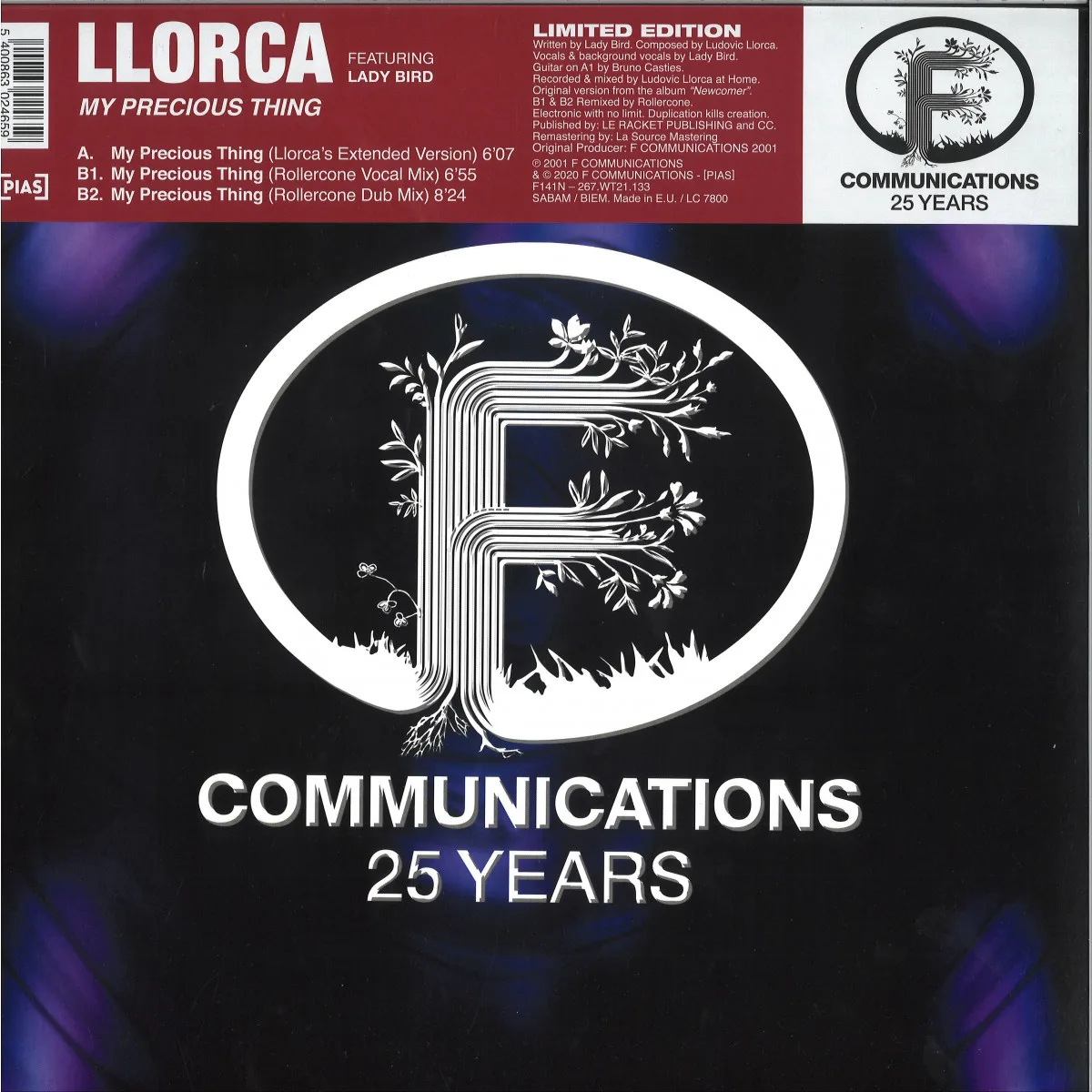 Llorca(Featuring Lady Bird) — MY PRECIOUS THING