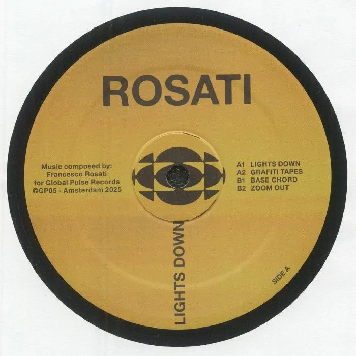 Лицевая сторона обложки — ROSATI — Lights Down EP