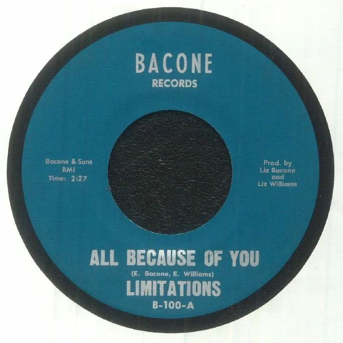 Front cover — The LIMITATIONS — All Because Of You